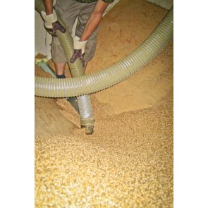 Absaugung von Holzpellets